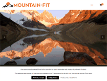 Tablet Screenshot of mountain-fit.com